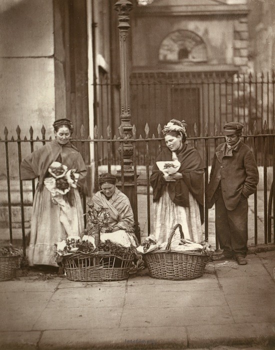 十九世纪的伦敦街头摄影
