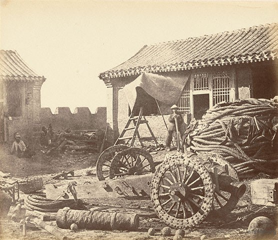 北塘炮台，1860，Felice Beato