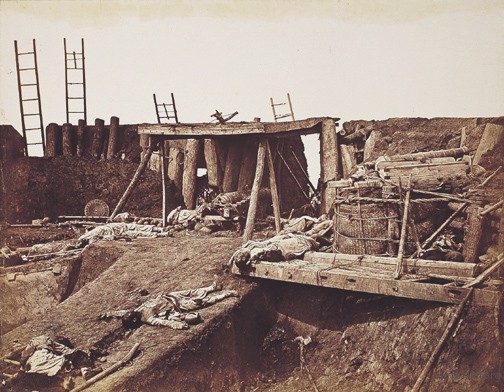 大沽炮台，1860年，Felice Beato