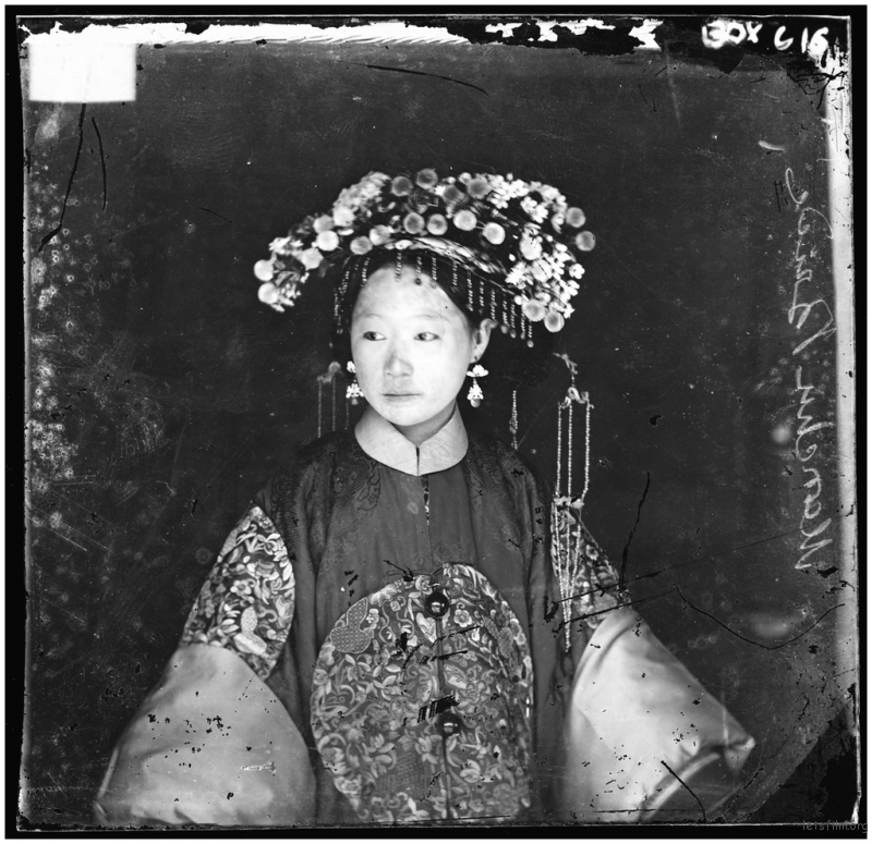 中国的满族新娘，1871年