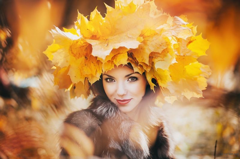 Autumn girl by Oleksandr Pshevlotskyy on 500px.com