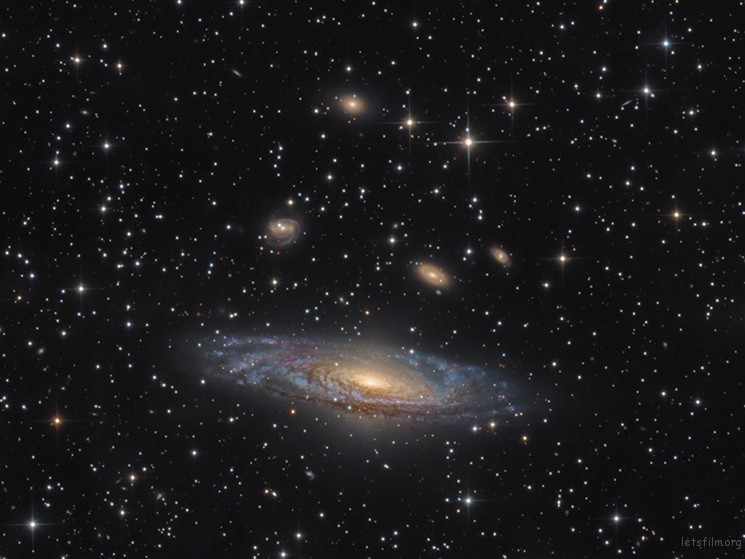 NGC 7331 – The Deer Lick Group © Bernard Miller (USA)