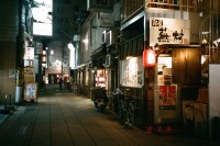 [17582] 冬夜日本的街道