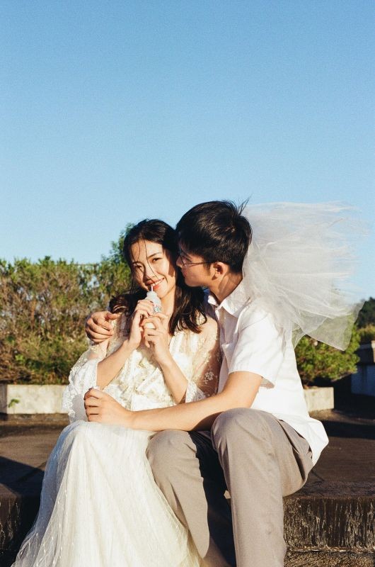 胶片婚纱照_港风胶片婚纱照(2)