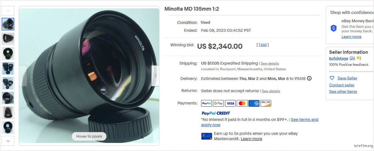 minolta-lens-sold-on-ebay