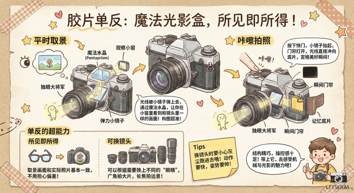 胶片摄影入门指南:关于 135 胶片相机,你需要了解的一切 | 胶片的味道 135单反