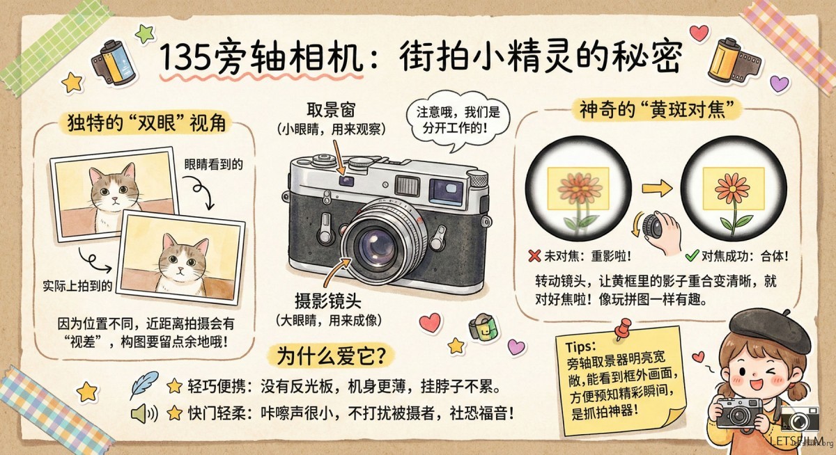 胶片摄影入门指南:关于 135 胶片相机,你需要了解的一切 | 胶片的味道 135旁轴