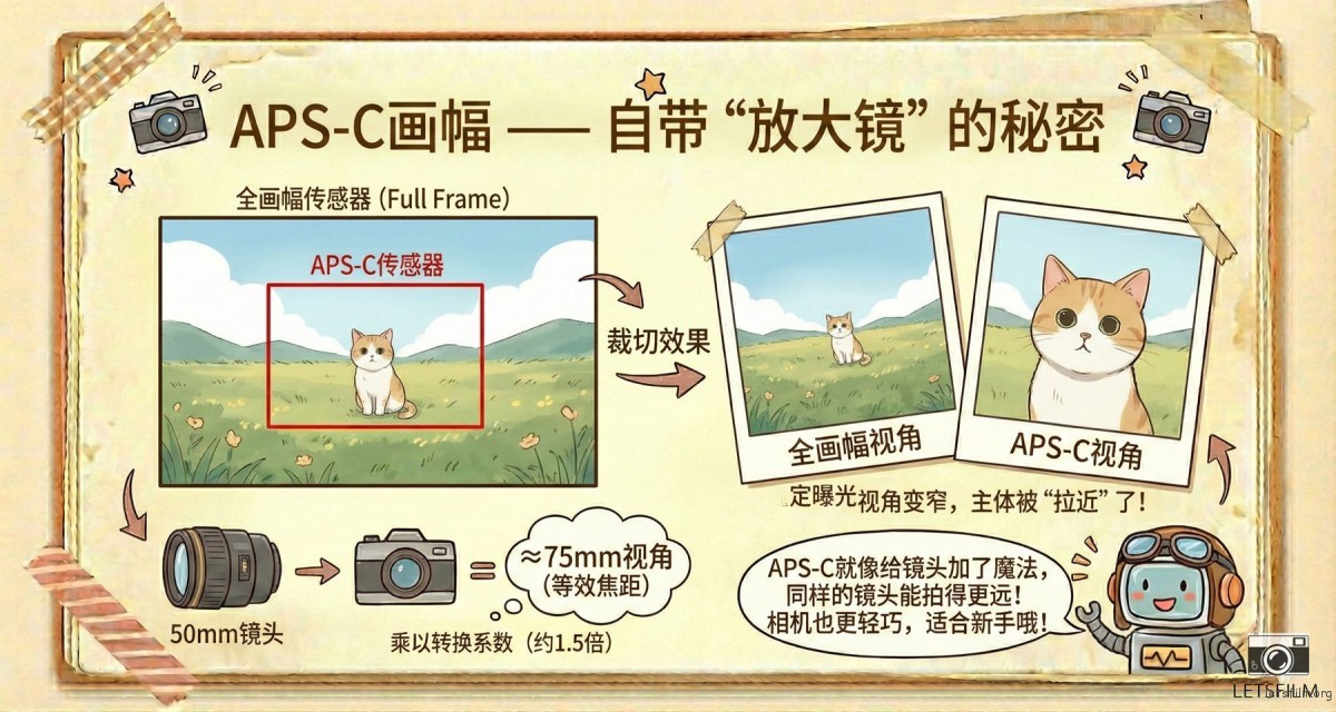 摄影双语百科 – A(2) | 胶片的味道 APS-C画幅