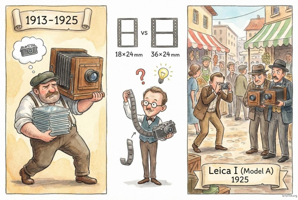 「胶片时光机」135 系统:摄影史上最伟大的“惯性” | 胶片的味道 图片 2