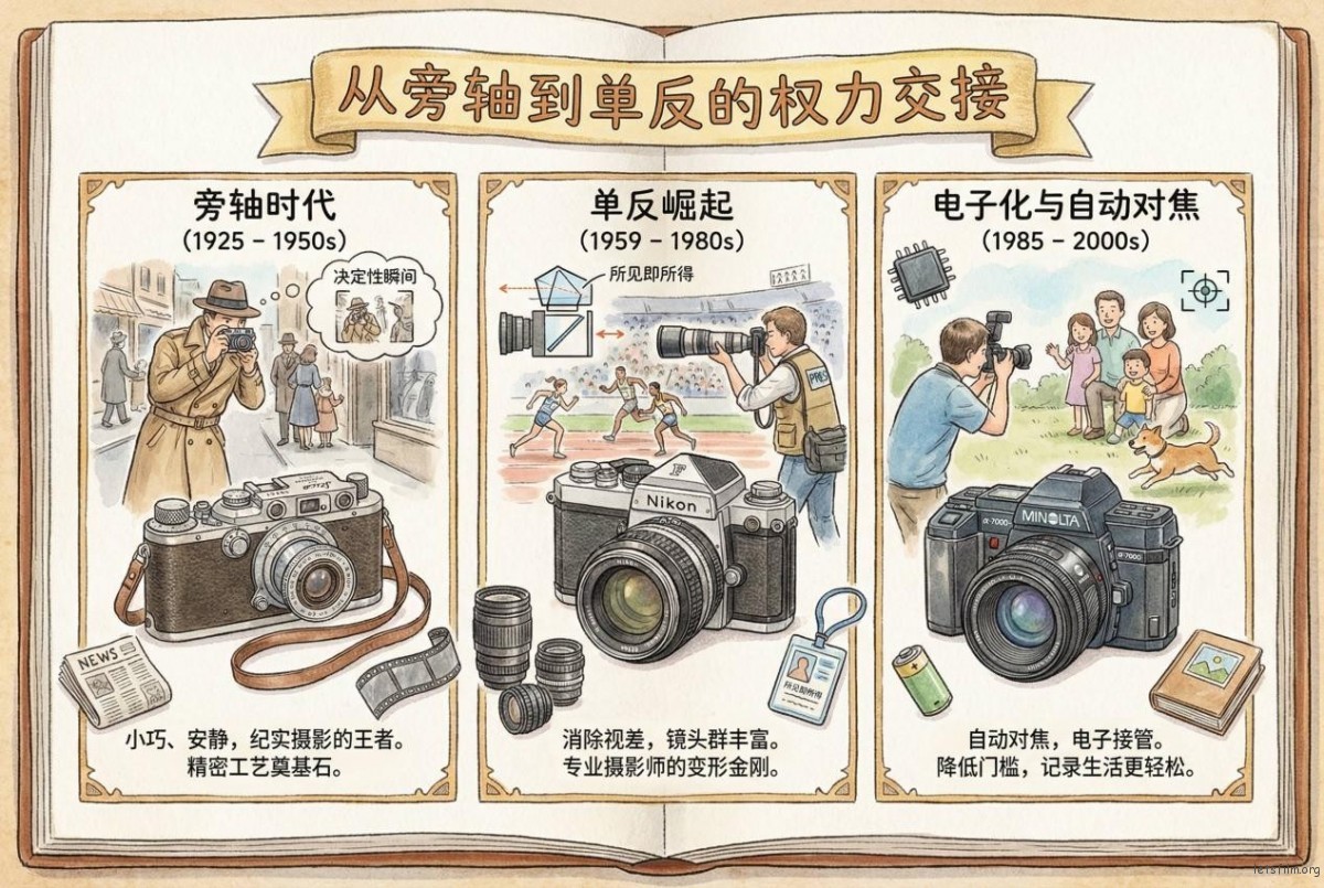 「胶片时光机」135 系统:摄影史上最伟大的“惯性” | 胶片的味道 图片 4